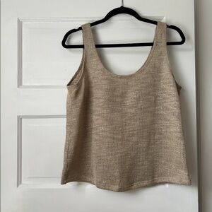 Knit tank top